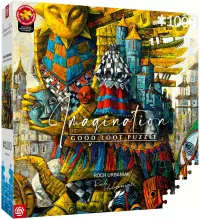 Ilustracja Good Loot Imagination Puzzle: Roch Urbaniak Gezelth Słoneczny Błazen / Gezeleth The Sun Jester (1000 elementów)